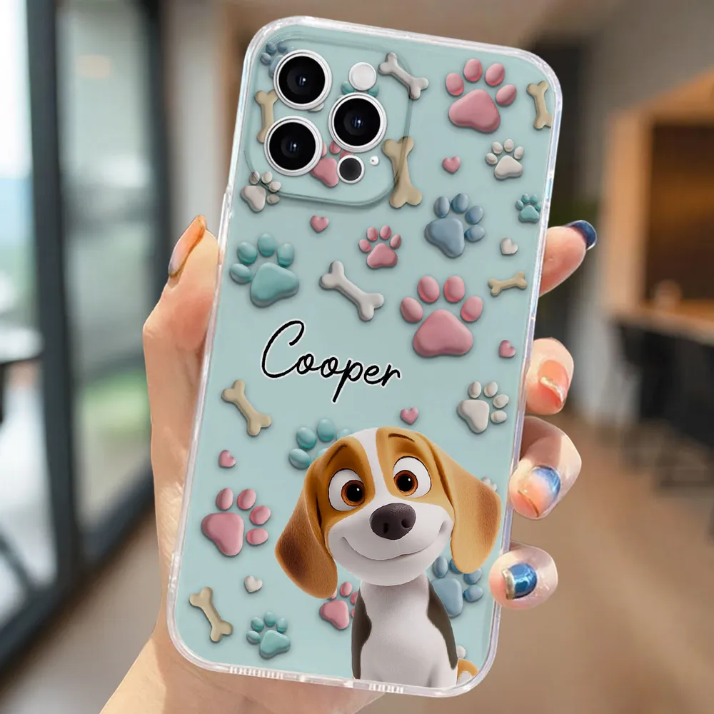 Lovely Pet Cartoon - Personalized Custom Phone Case