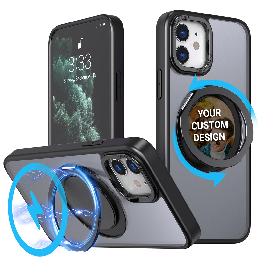 Custom for iPhone 11 Flexible Kickstand MagSafe Case