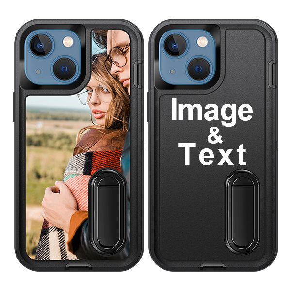 Custom for iPhone 13 Mini Bracket Shockproof Case