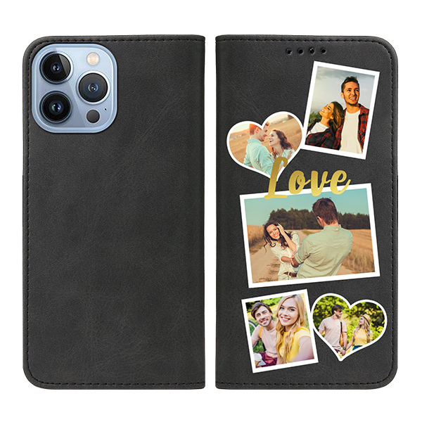 Custom for iPhone 13 Pro Max Flip Wallet Case