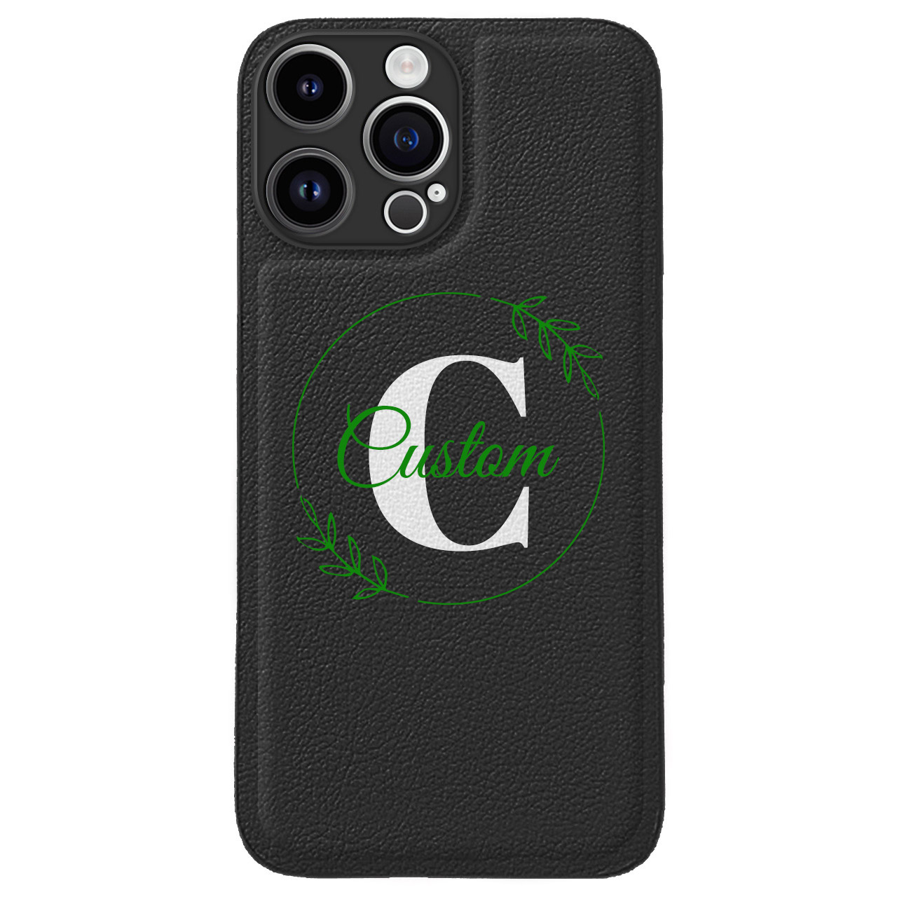 Custom for iPhone 14 Pro Max Cute Leather Case