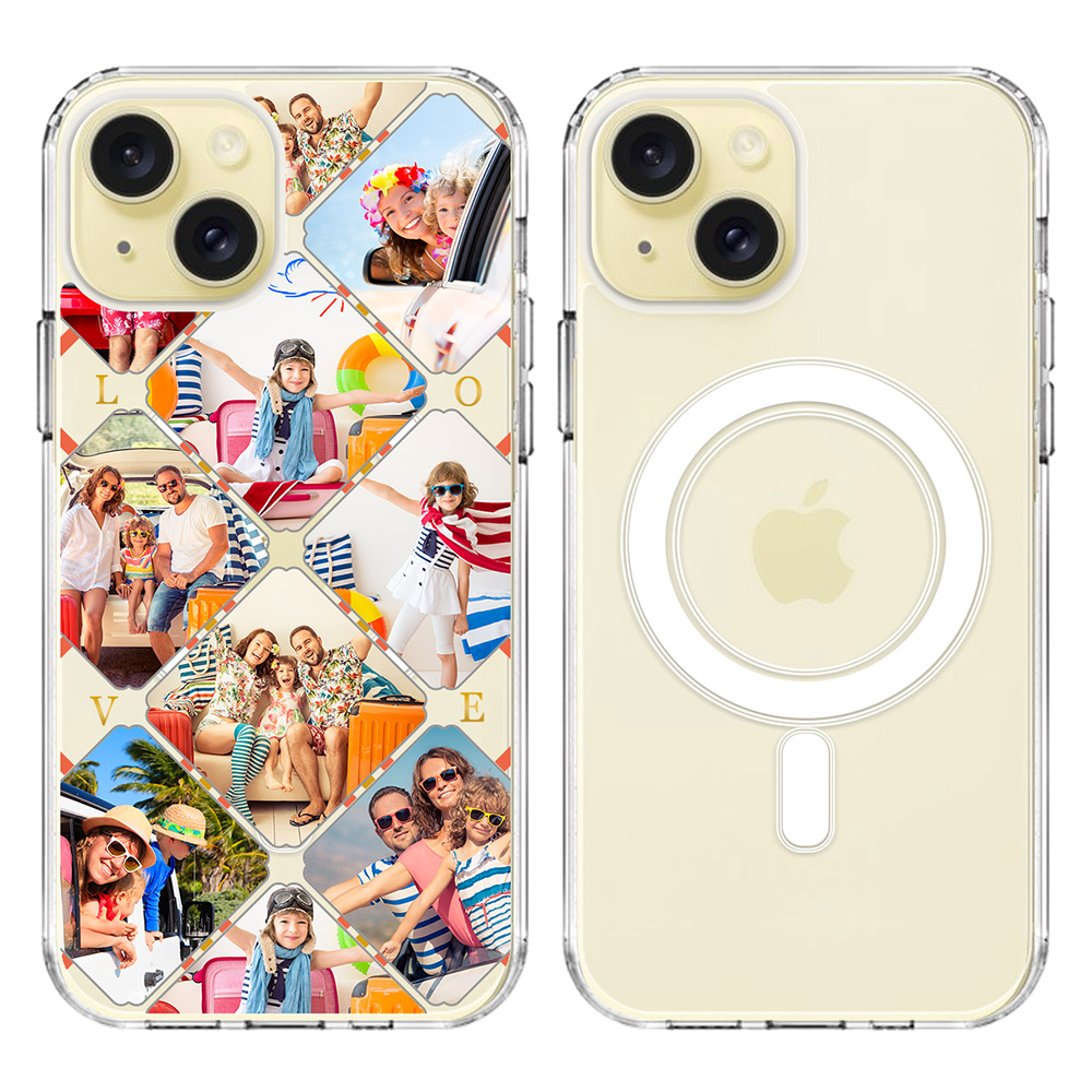 Custom for iPhone 15 Anti Shock MagSafe Case