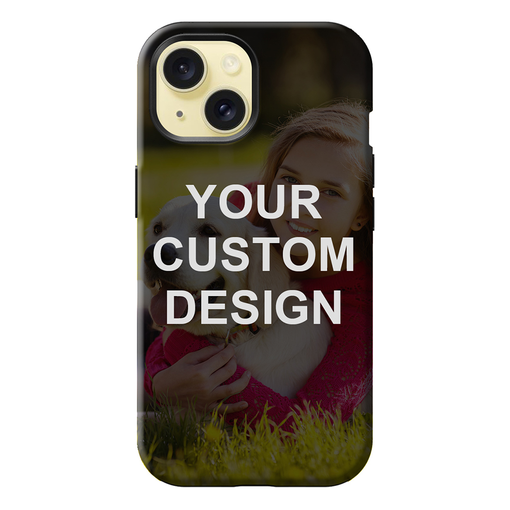 Custom for iPhone 15 Dual Layer Defense Case