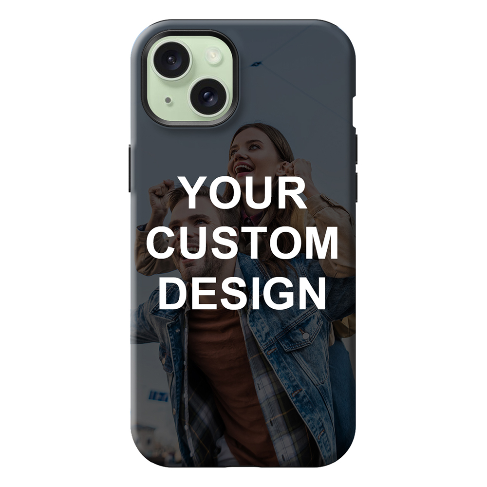 Custom for iPhone 15 Plus Dual Layer Defense Case