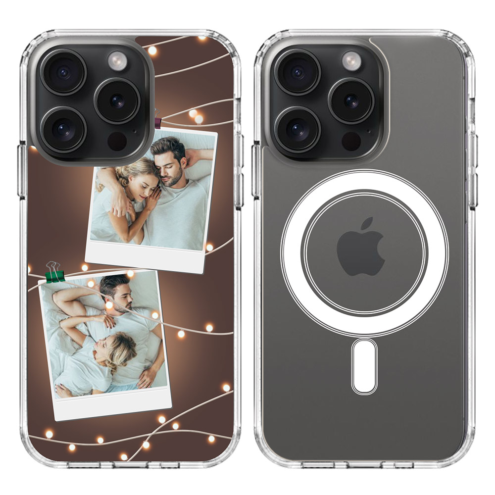 Custom for iPhone 15 Pro Anti Shock MagSafe Case