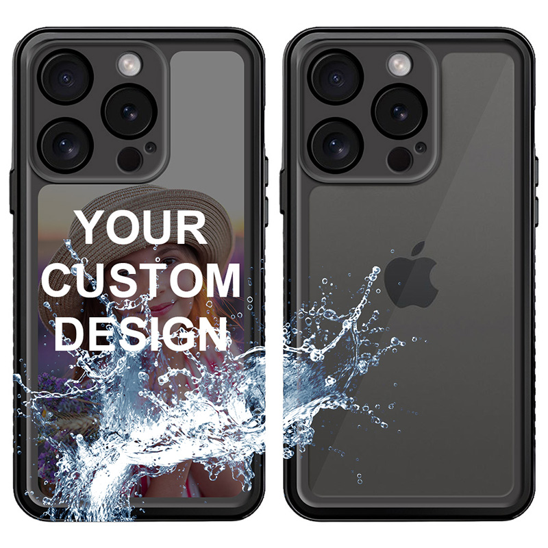 Custom for iPhone 15 Pro Waterproof Shockproof Case