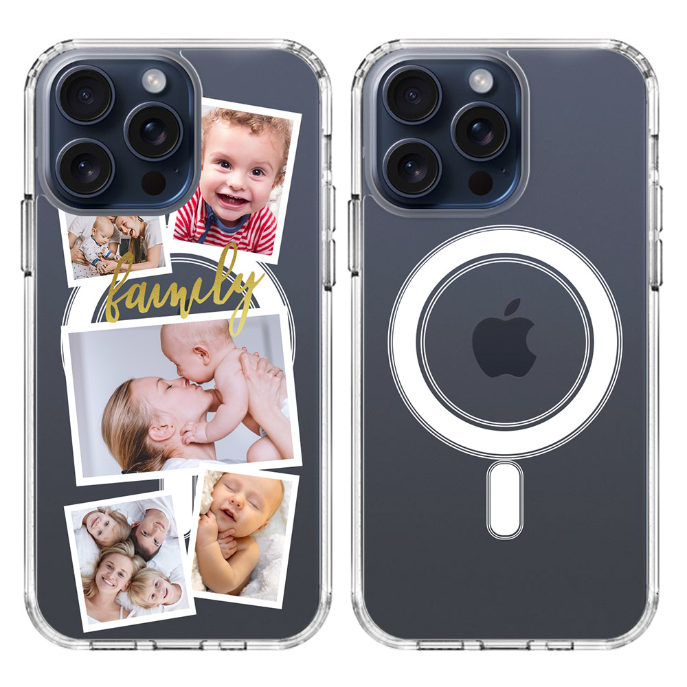 Custom for iPhone 15 Pro Max Anti Shock MagSafe Case
