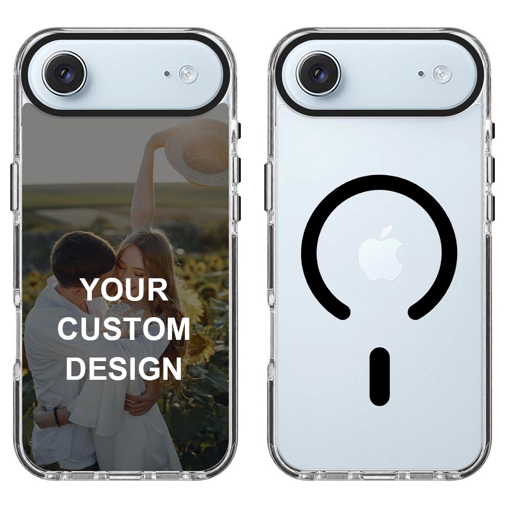 Custom for iPhone Air Clear Magnetic Case