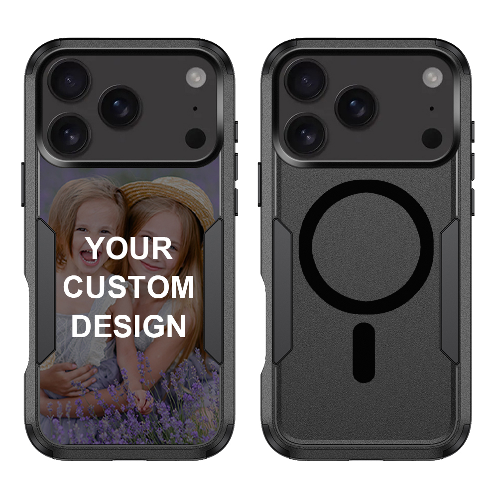 Custom for iPhone 17 Pro Dual Shock MagSafe Case