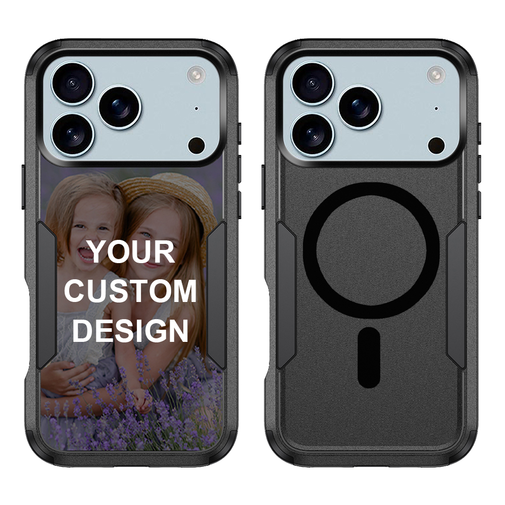 Custom for iPhone 17 Pro Max Dual Shock MagSafe Case