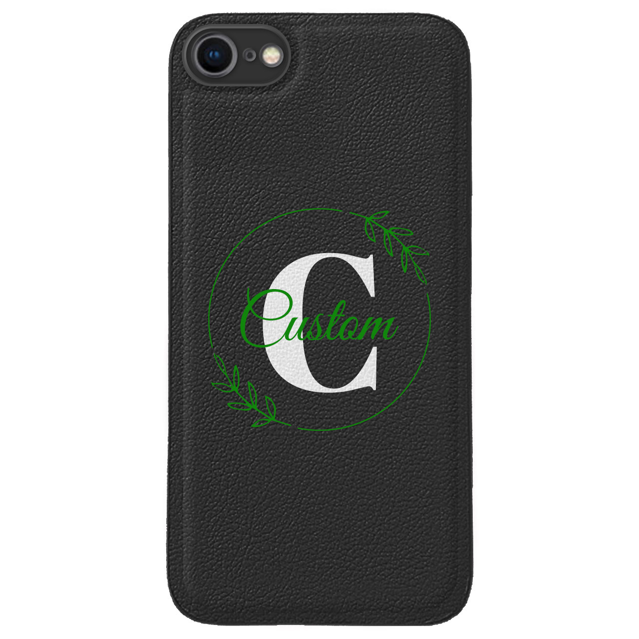 Custom for iPhone 7 Cute Leather Case