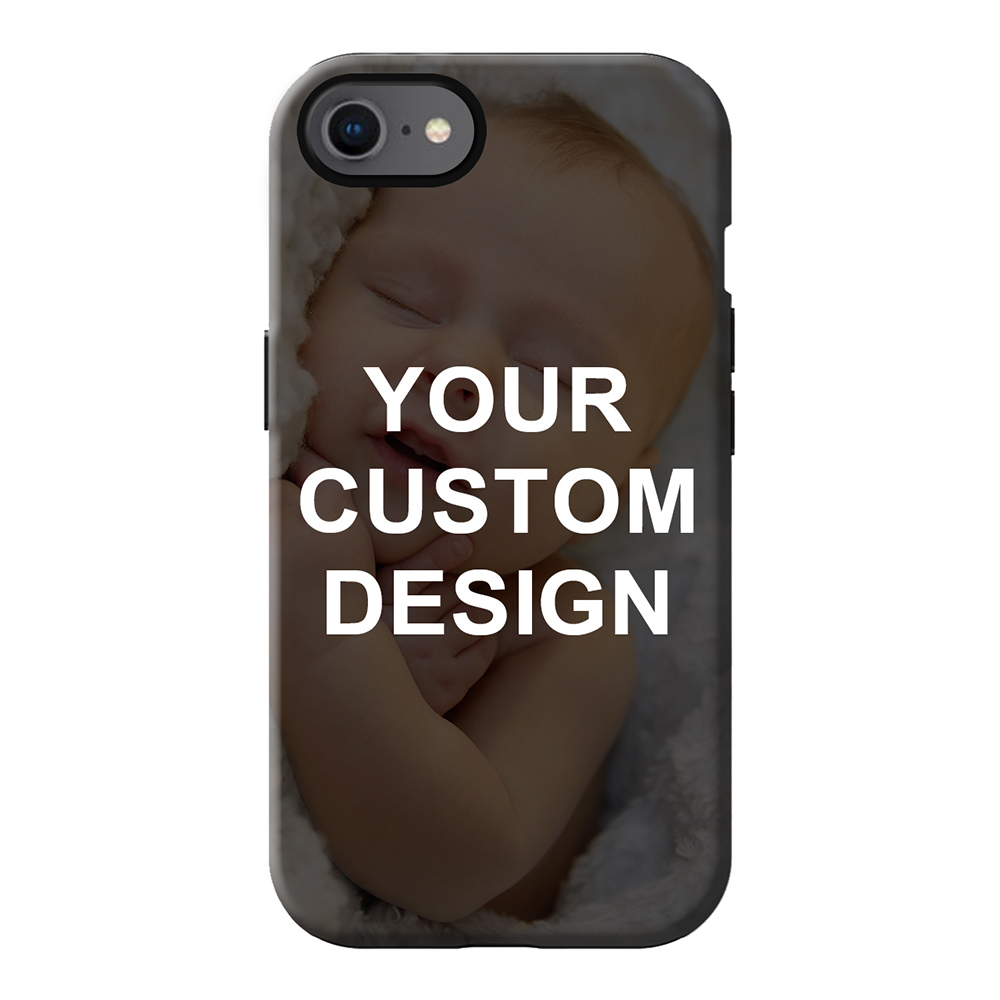 Custom for iPhone SE 2022 Dual Layer Defense Case