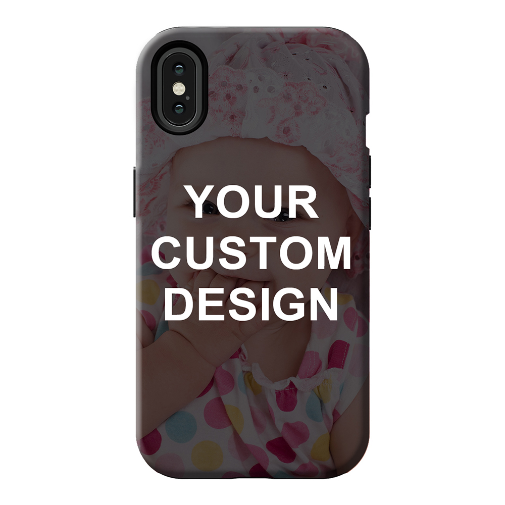 Custom for iPhone X Dual Layer Defense Case
