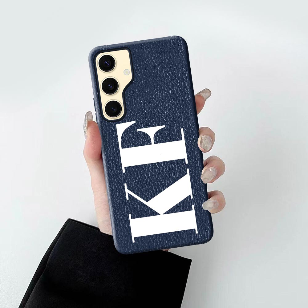 Custom for Galaxy S24 Plus 5G Litchi Grain Leather Case