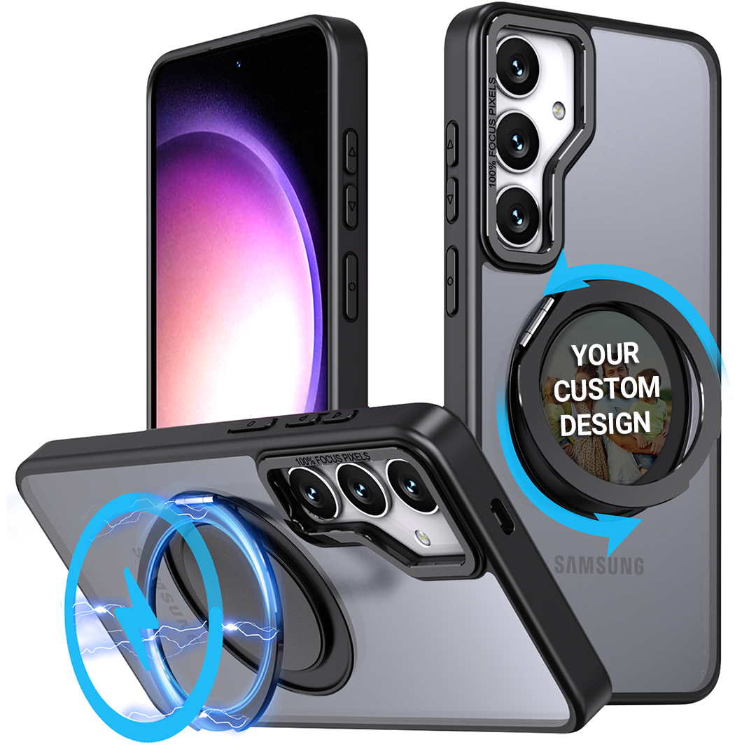 Custom for Galaxy S25 Plus 5G Flexible Kickstand MagSafe Case