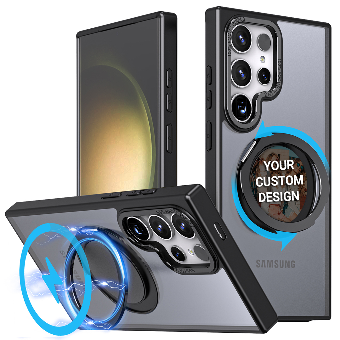 Custom for Galaxy S25 Ultra 5G Flexible Kickstand MagSafe Case