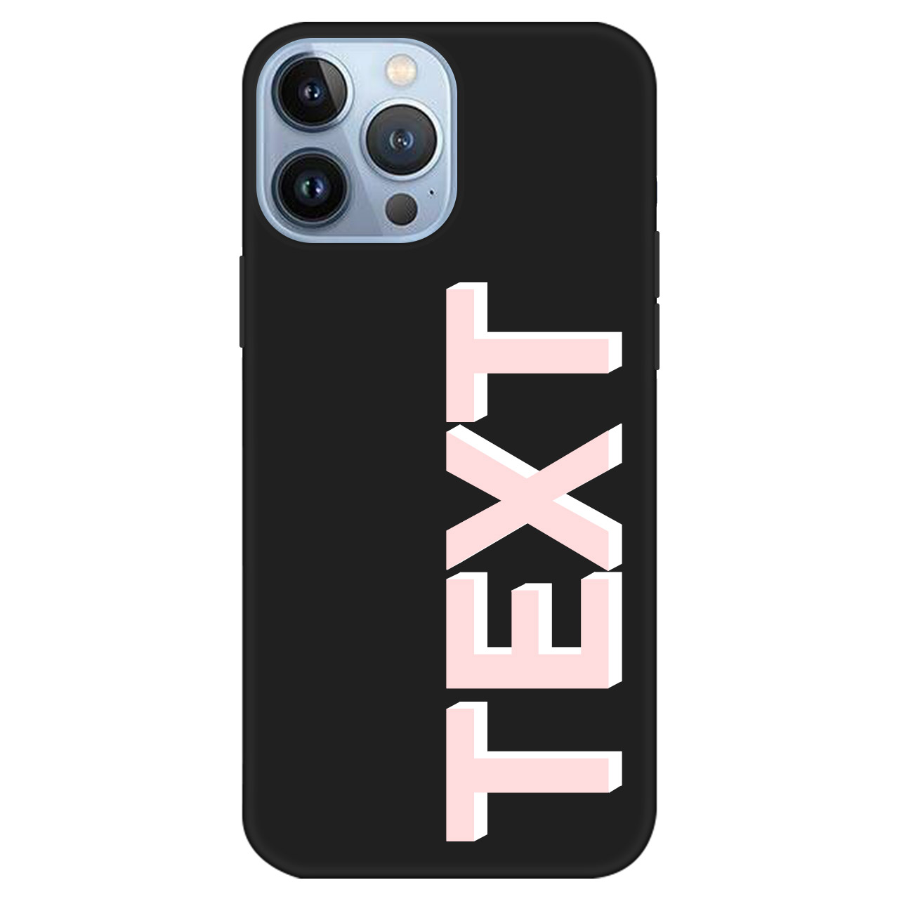 Custom 3D Monogram Phone Case,Personalized Text Case